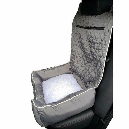SEAT ARMOUR Car 2 Go Pet Bed, Gray PETBED2G100G